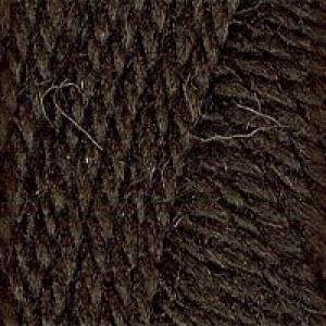 Пряжа для вязания ТРО Новинка (82%шерсть+18%акрил) 10х100гр120м цв.3655 темно коричневый